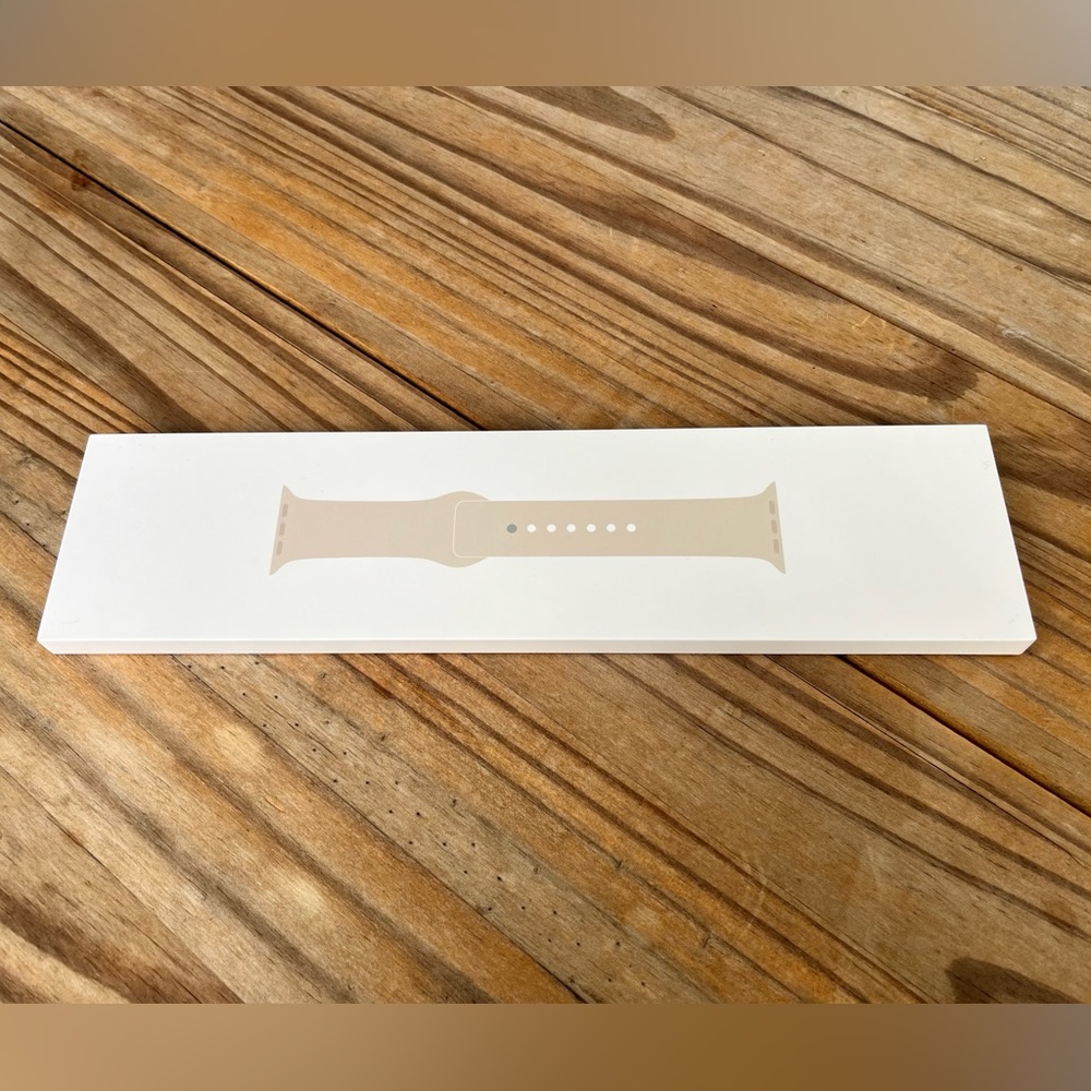 Genuine Apple Watch sport band 41mm starlight, M/L